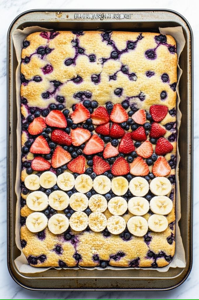 Sheet Pan Blueberry Muffin Tops