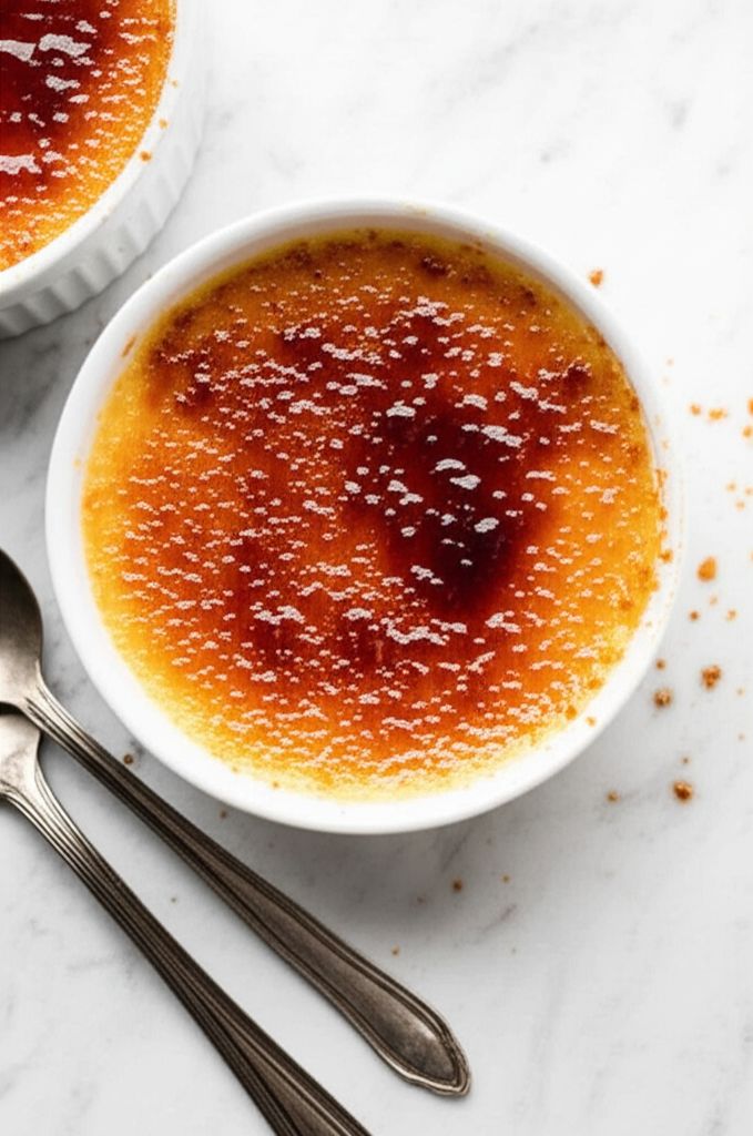 Simple Crème Brûlée Dessert