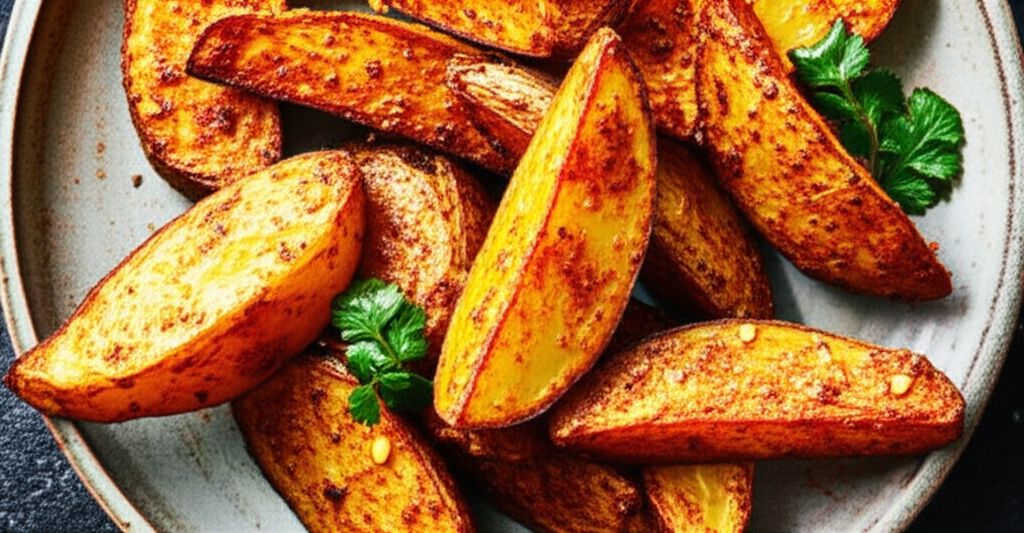 Smoked Paprika Potato Wedges