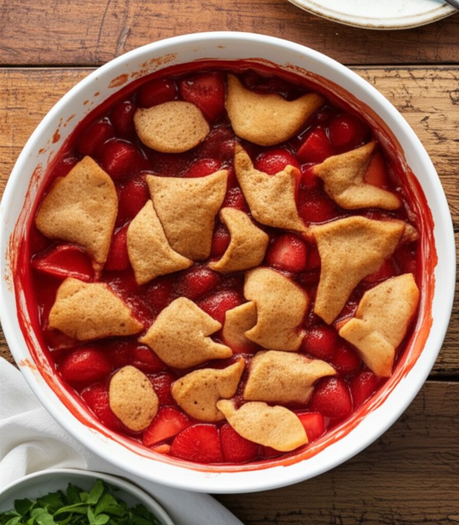 Southern-Style Strawberry Cobbler