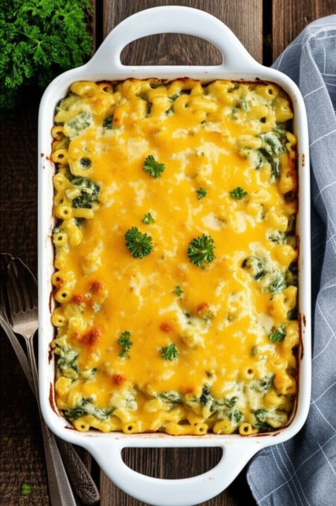 Spinach Mac And Cheese