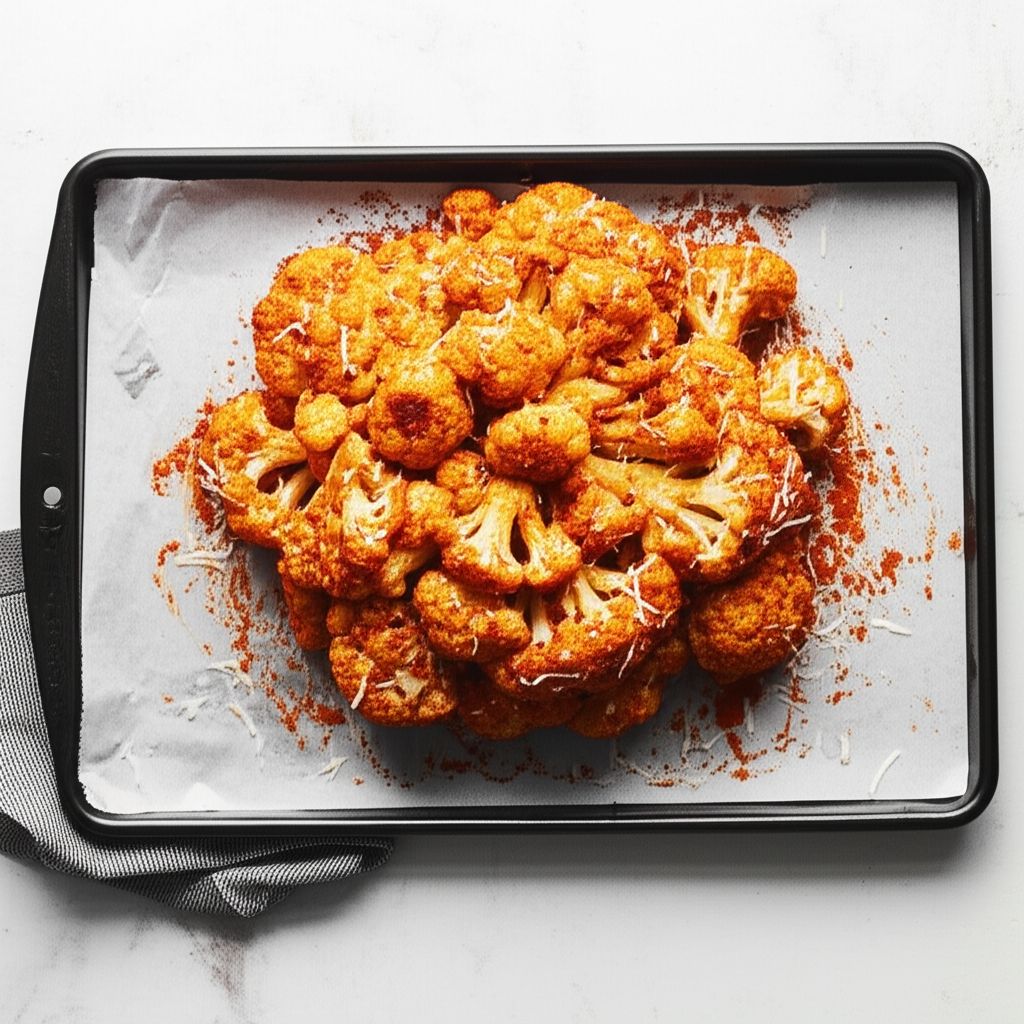 Sriracha Whole Roasted Cauliflower