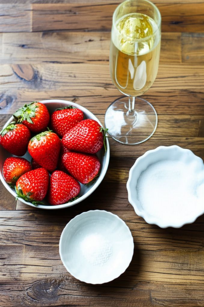 Strawberry Champagne Soup