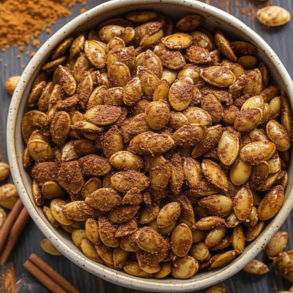 Sweet Curry Pumpkin Seeds