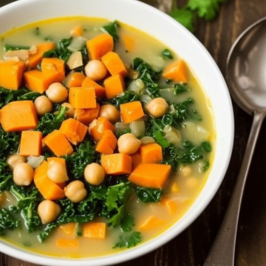 Sweet Potato and Kale Soup