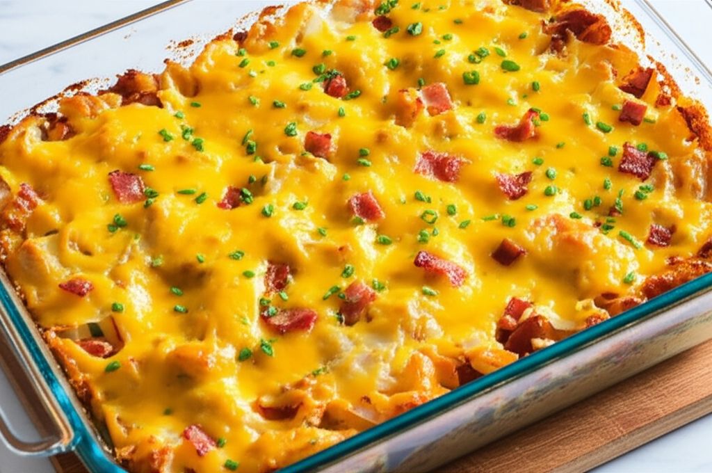Twice Baked Potato Casserole from Crisco®
