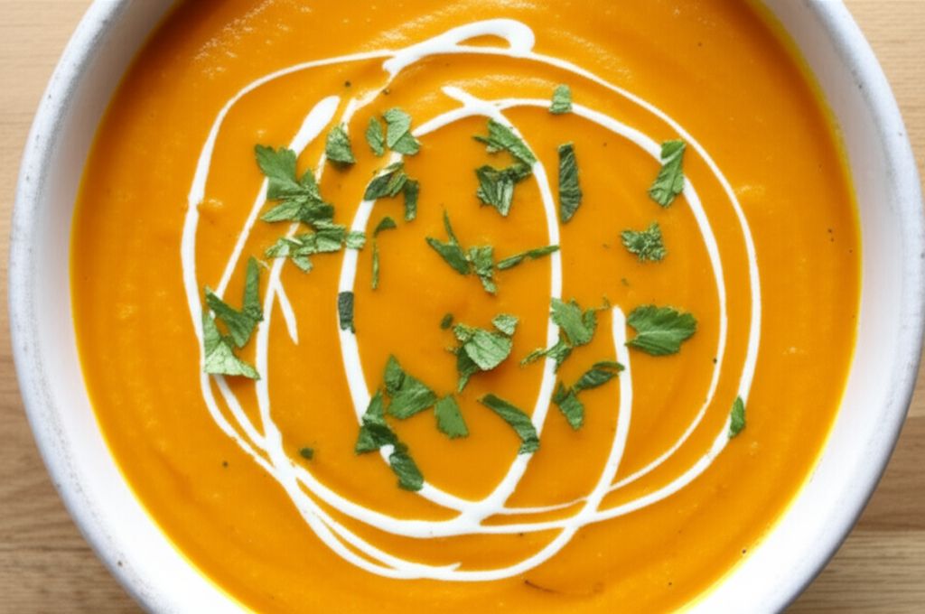 Vegan Carrot Curry Soup