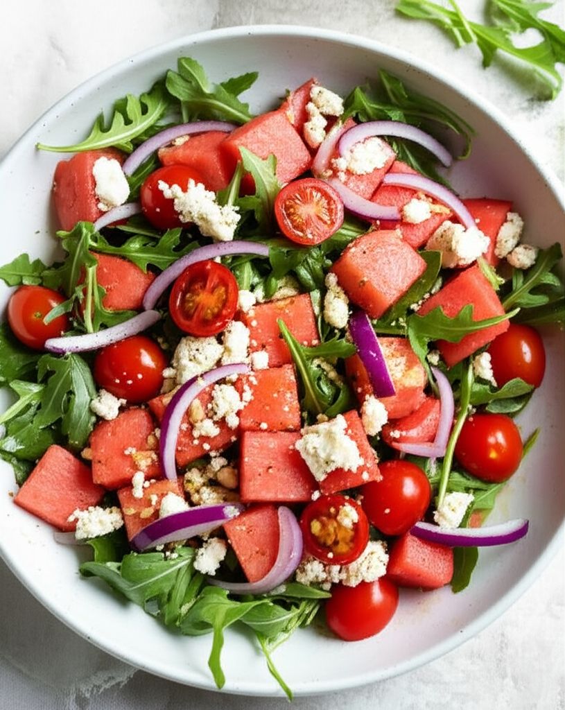 Watermelon Salad with Feta