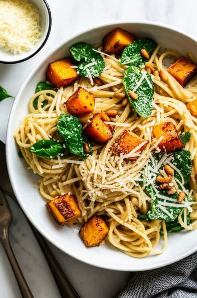 Winter Pasta with Brown Butter, Squash, and Arugula