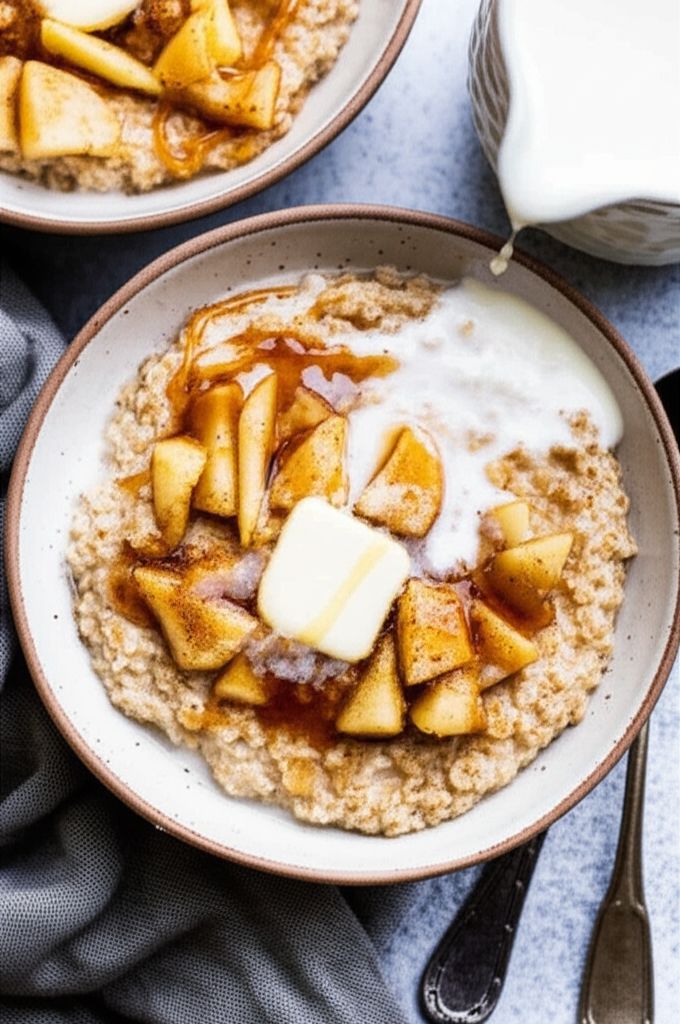 Apple Breakfast (Easy Slow Cooker Oatmeal)