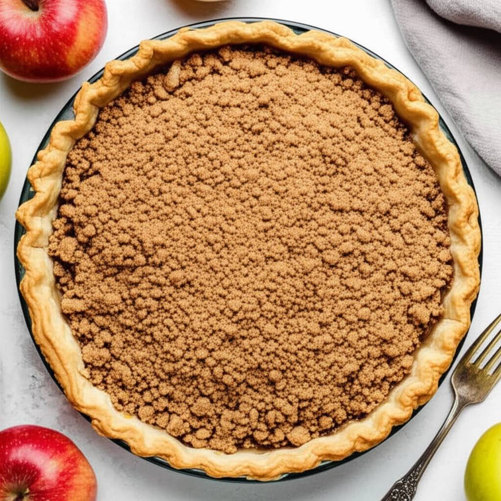 Apple Crumb Pie