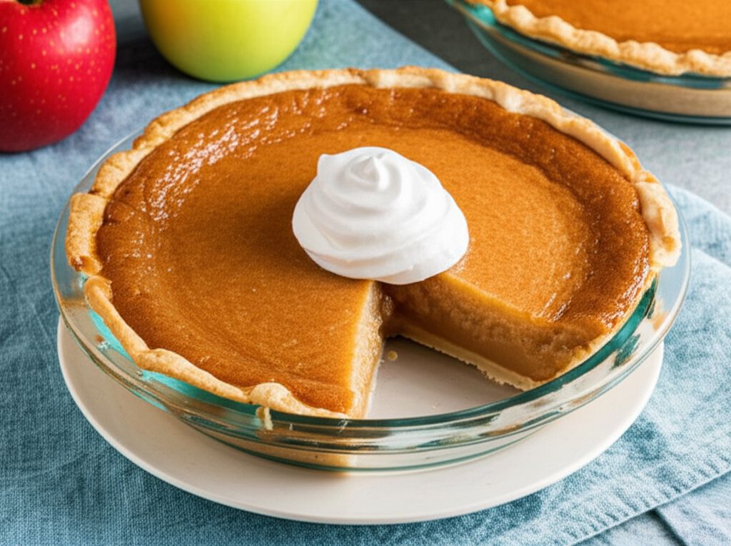 Applesauce Custard Pie