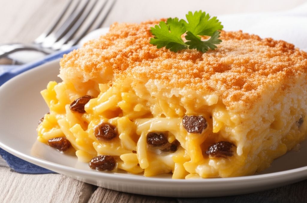 Apricot Noodle Kugel