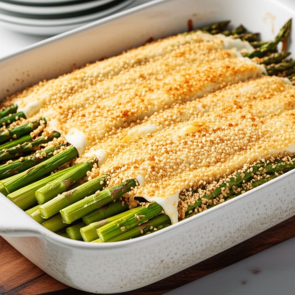 Asparagus with Brie