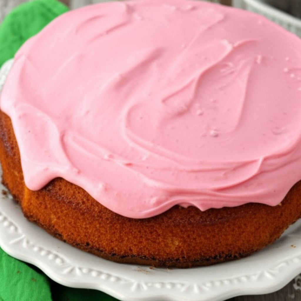 Aunt Kate's Strawberry Cake