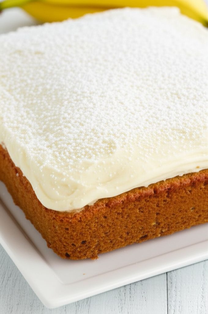 Banana Cake with Cream Cheese Frosting
