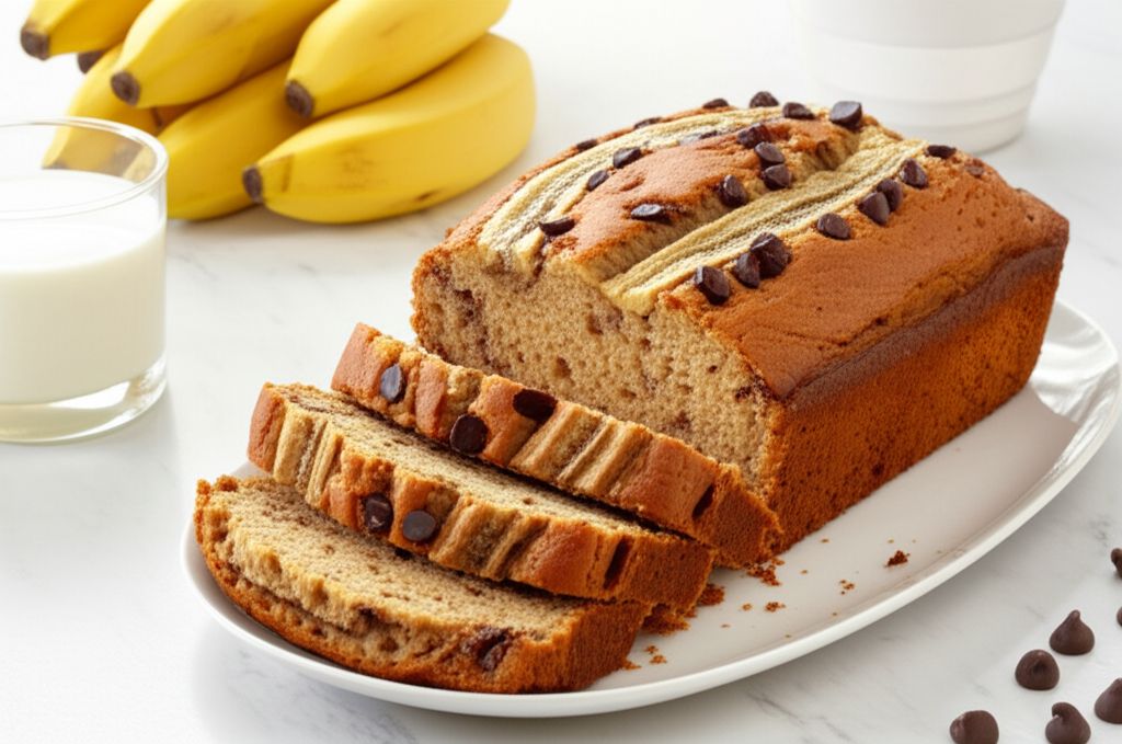 Banana Chocolate Chip Bread
