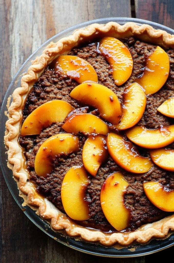 Beef Peach Pie