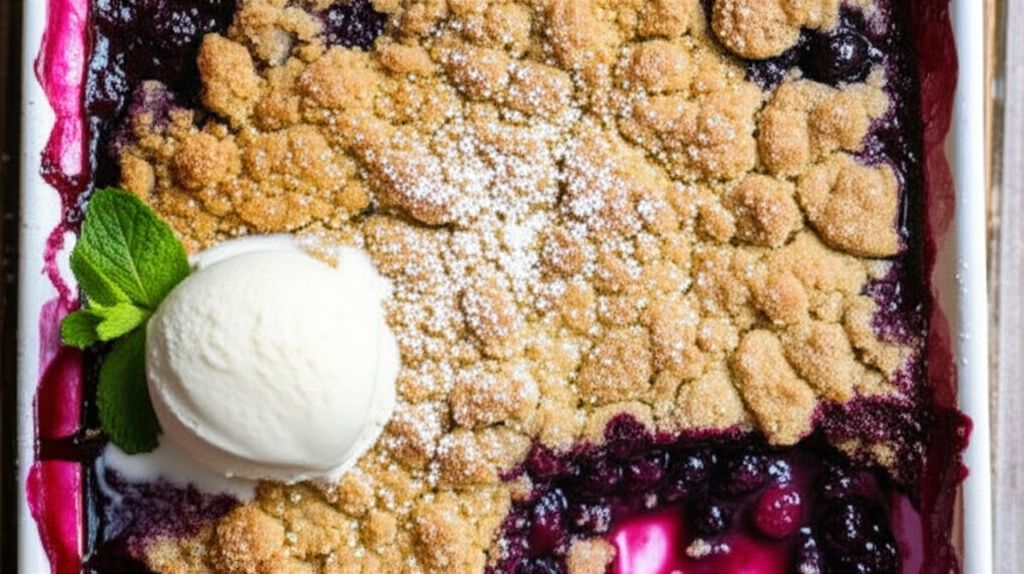 Blueberry Crumble