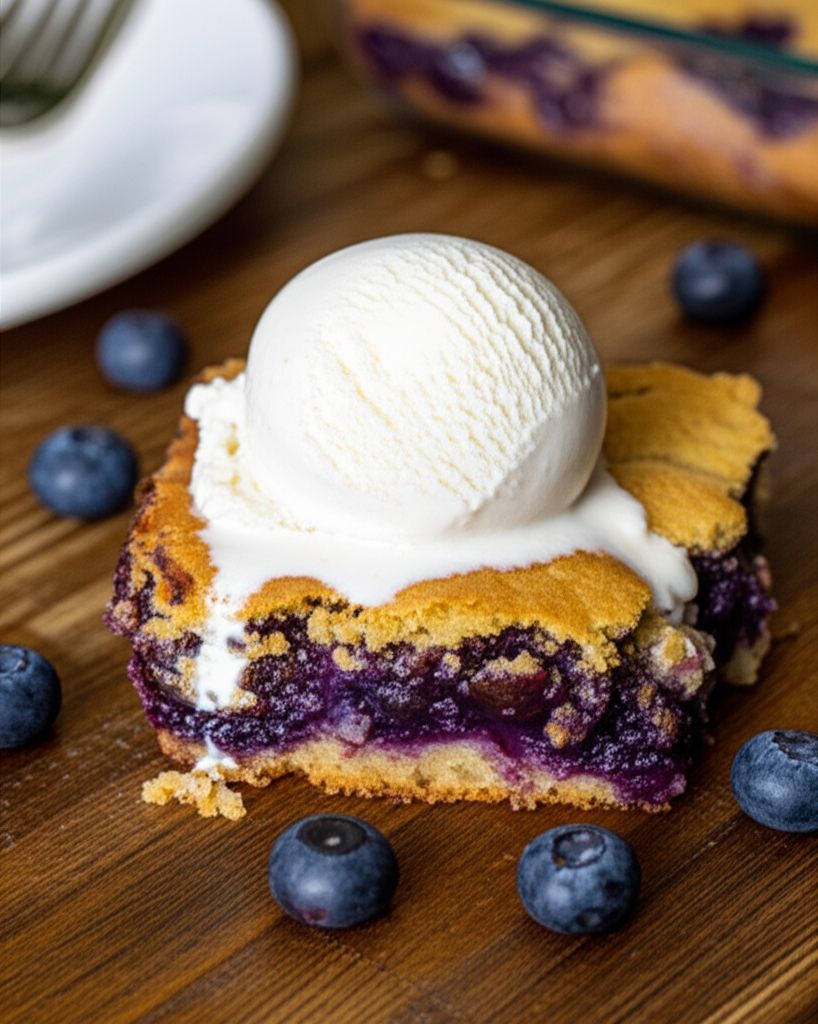 Blueberry Dump Cake