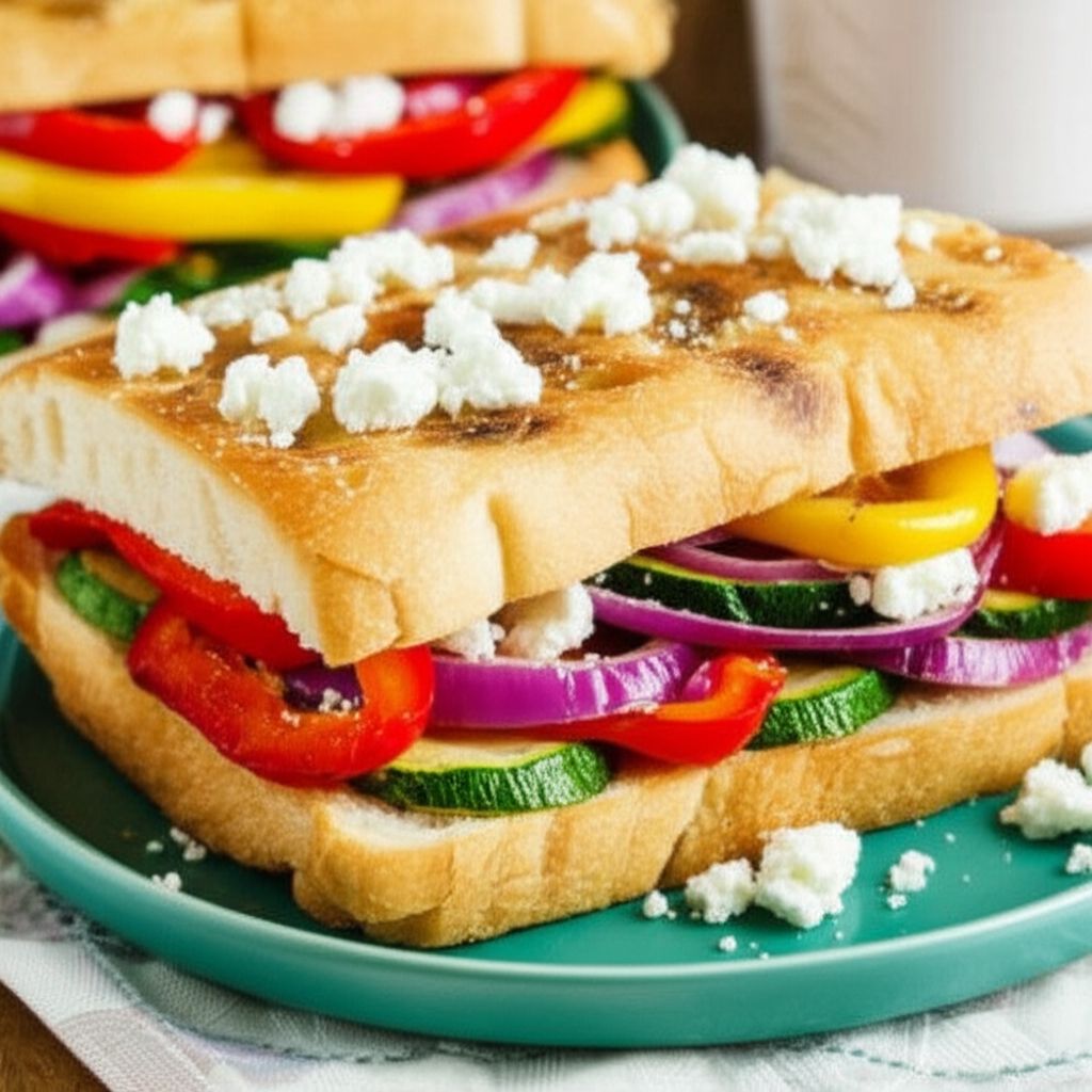 California Grilled Veggie Sandwich