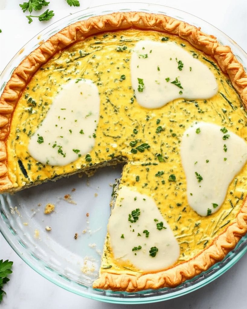 Cheesy Zucchini Pie