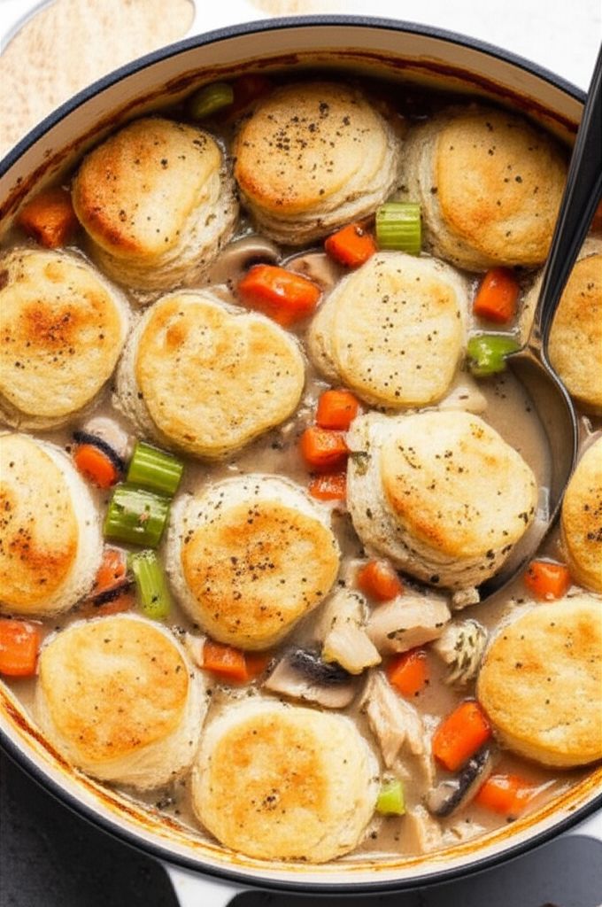 Chef John's Chicken and Biscuits