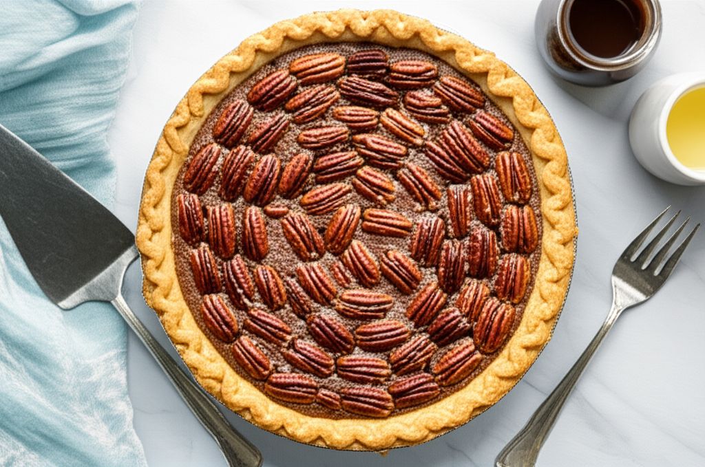 Chef John's Chocolate Pecan Pie