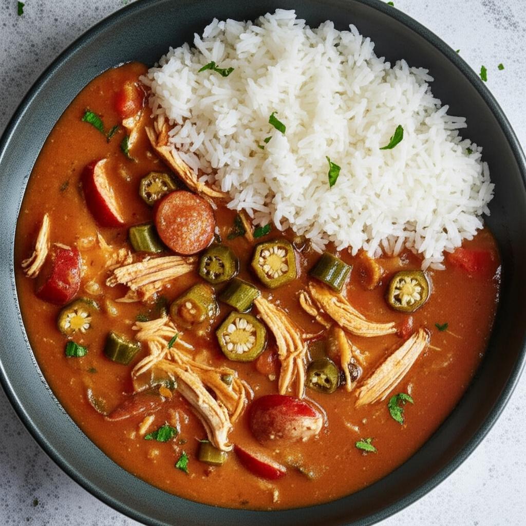 Chicken Andouille Gumbo