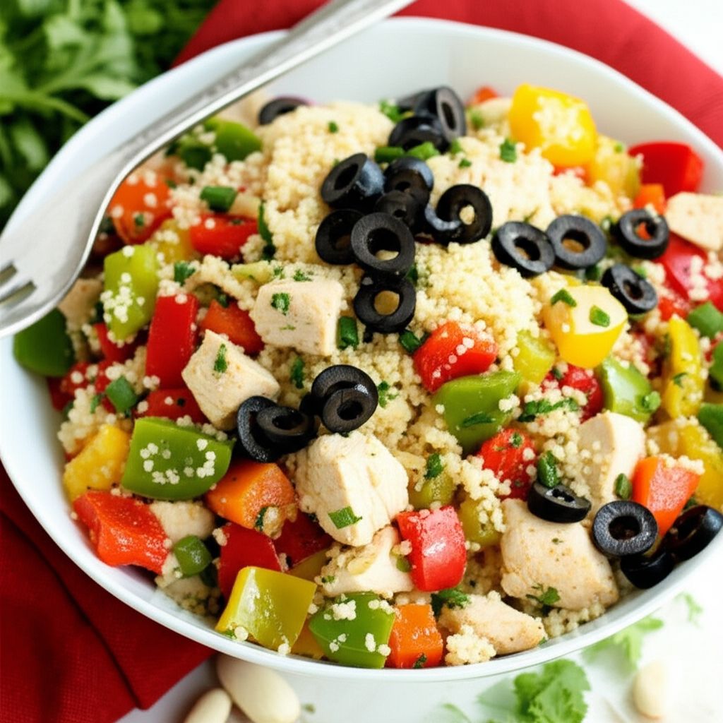 Chicken Salad with Couscous