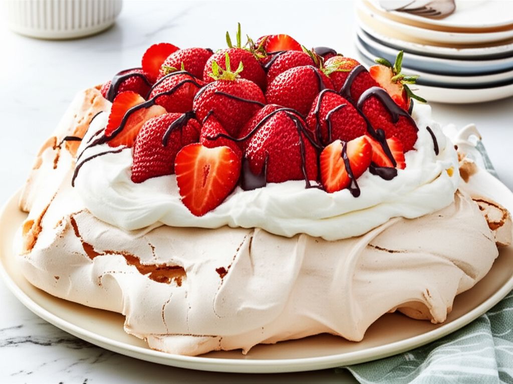 Chocolate Pavlova