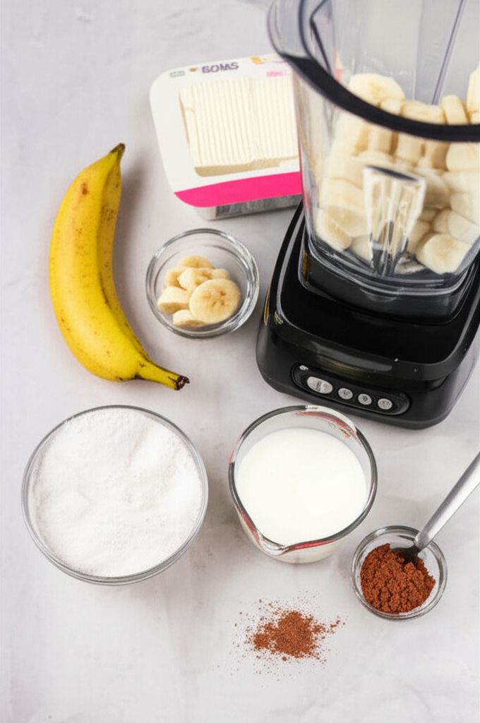 Chocolate-Banana Tofu Pudding