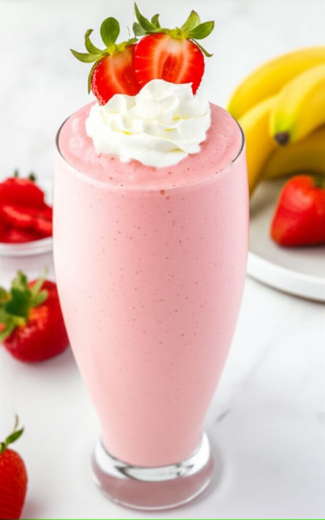 CJ's Epic Strawberry Banana Smoothie