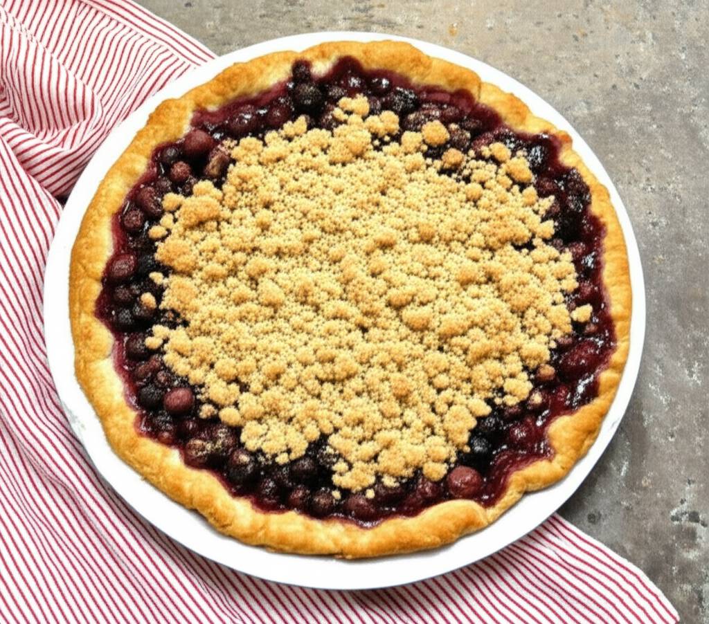 Concord Grape Pie II