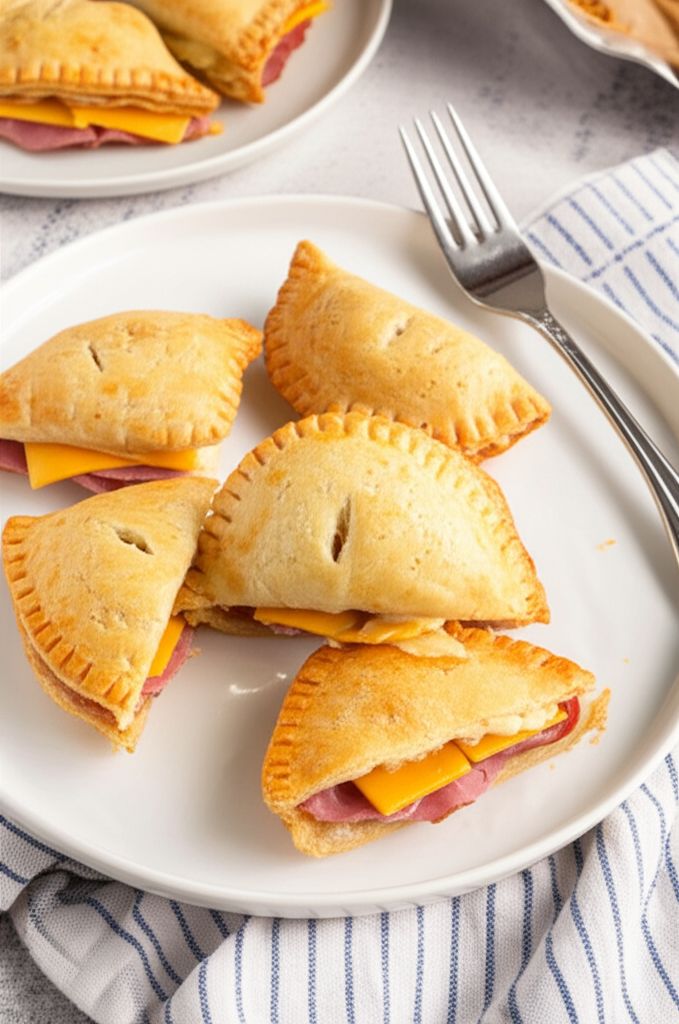 Country Ham and Cheddar Mini Hand Pies