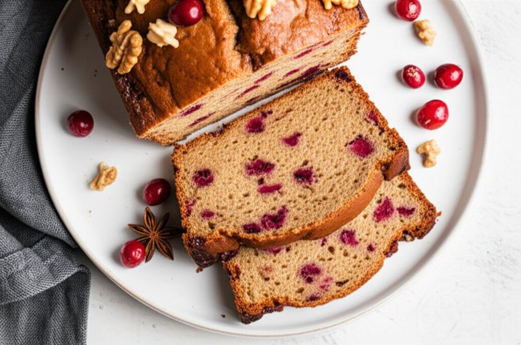 Cranberry Orange Walnut Bread