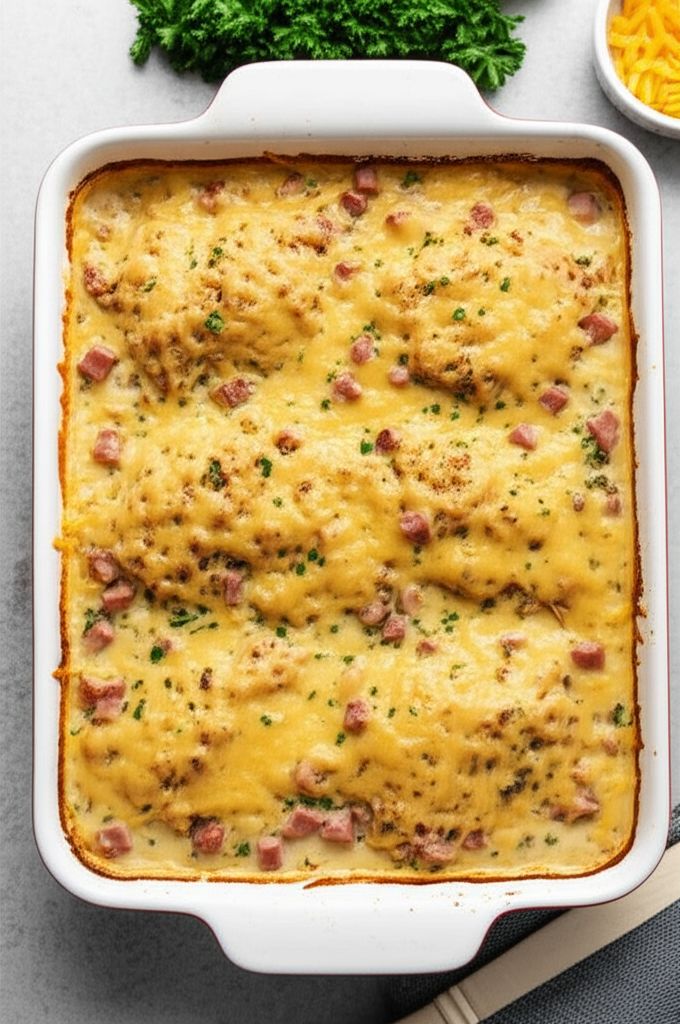 Creamy Cordon Bleu Bake