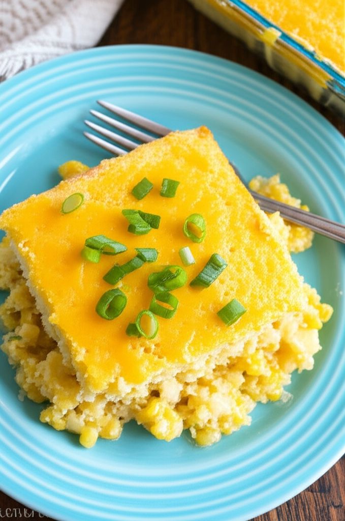 Creamy Cornbread Casserole