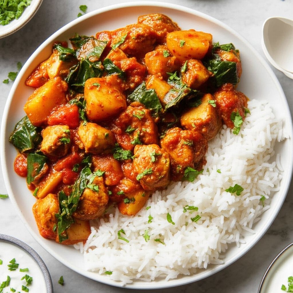 Curried Chicken and Potatoes