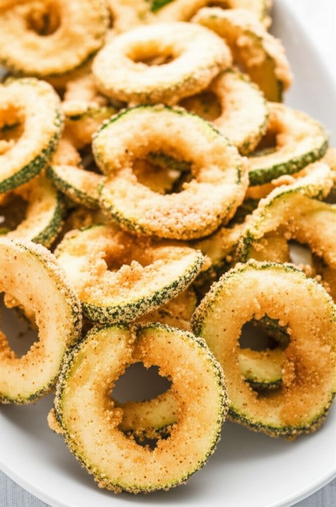 Deep-Fried Zucchini Spirals