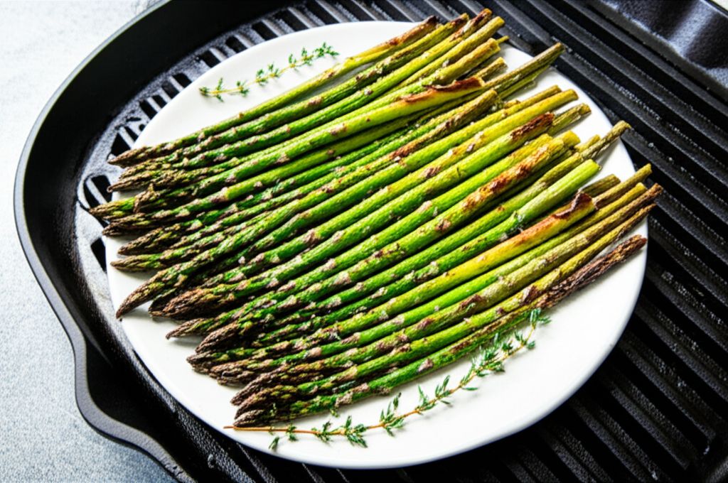 Drunken Grilled Asparagus