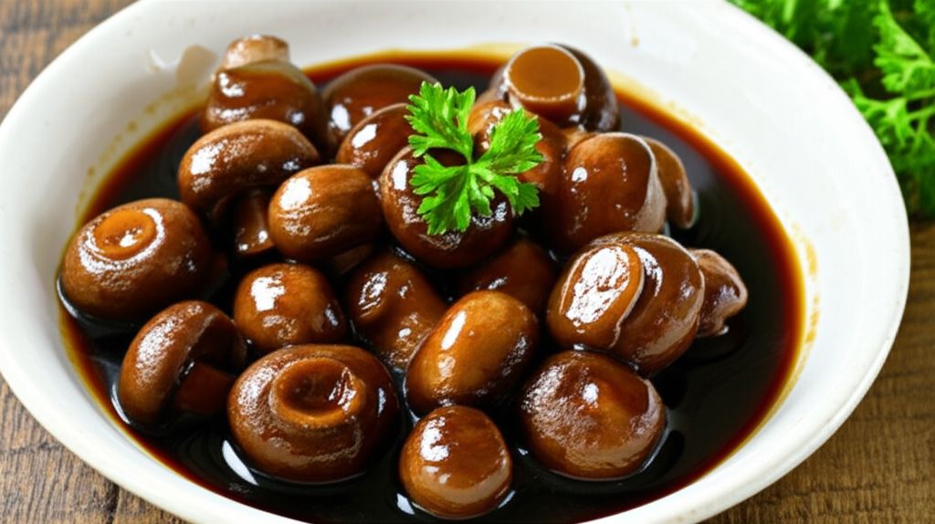 Easy Marinated Mushrooms