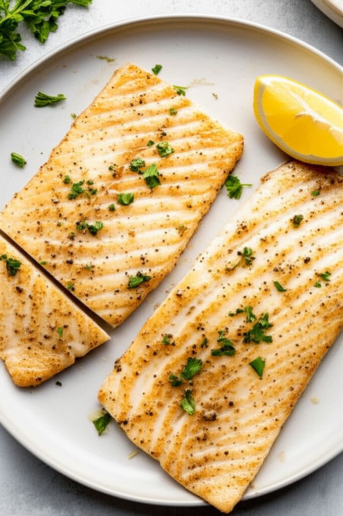 Easy Pan-Fried Halibut