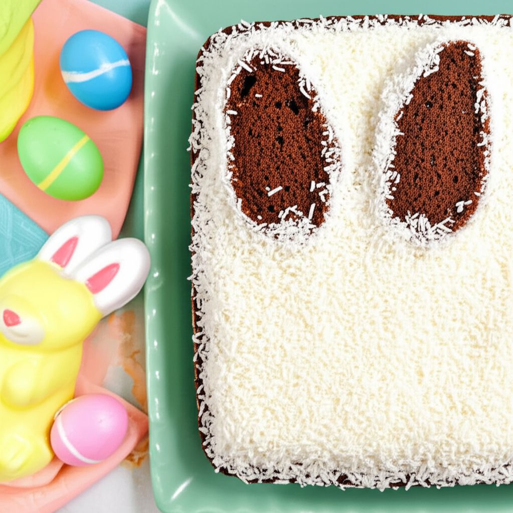 Easy Peasy Easter Cake (Egg and Milk Free!)