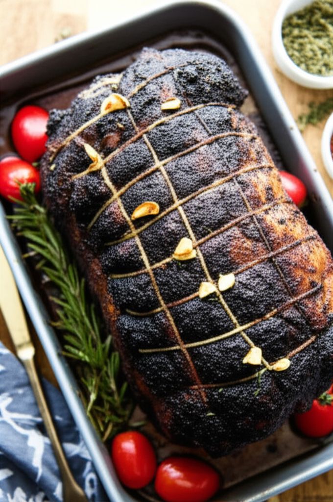 Easy Roast Leg of Lamb