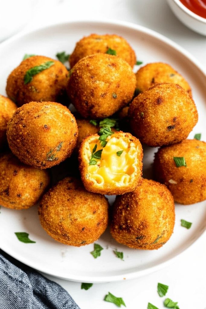 Fried Mac and Cheese Balls