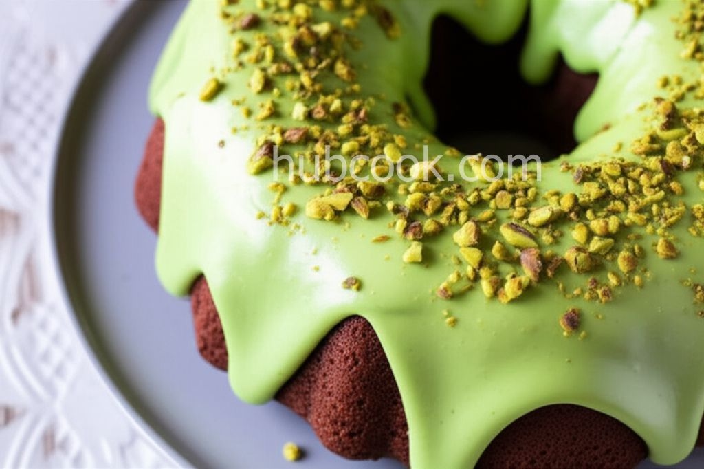 Frosted Pistachio Cake
