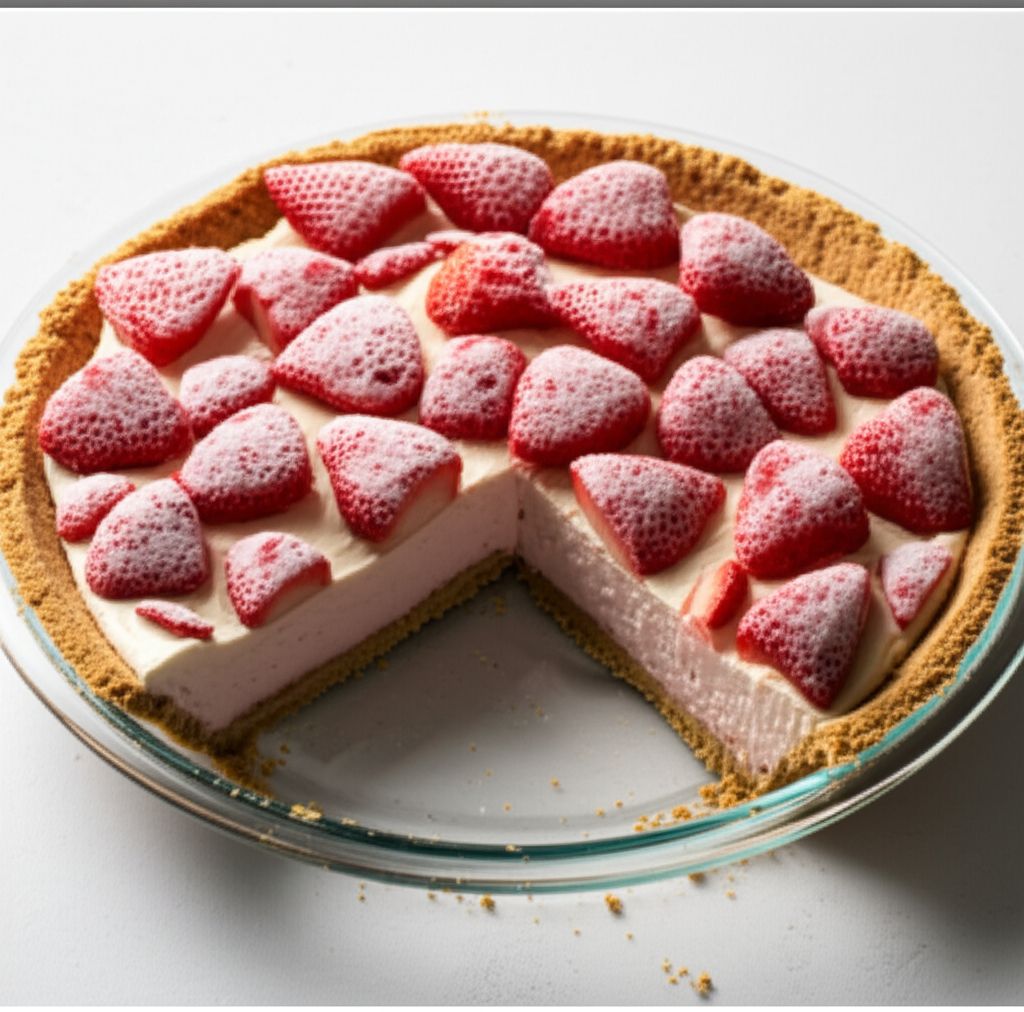 Frozen Strawberry Pie