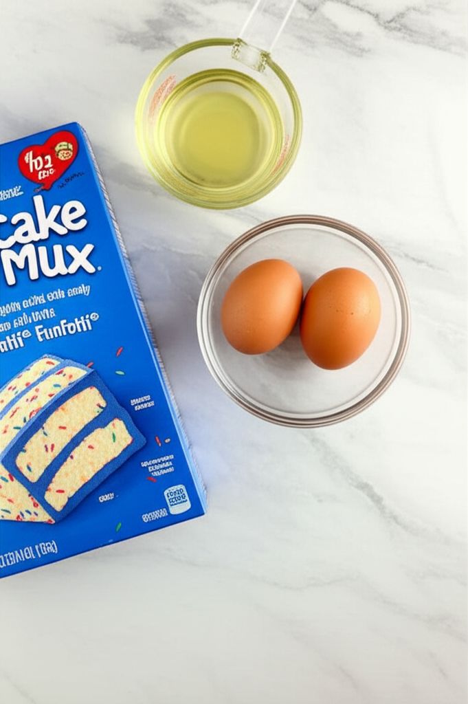 Funfetti Cake Mix Cookies