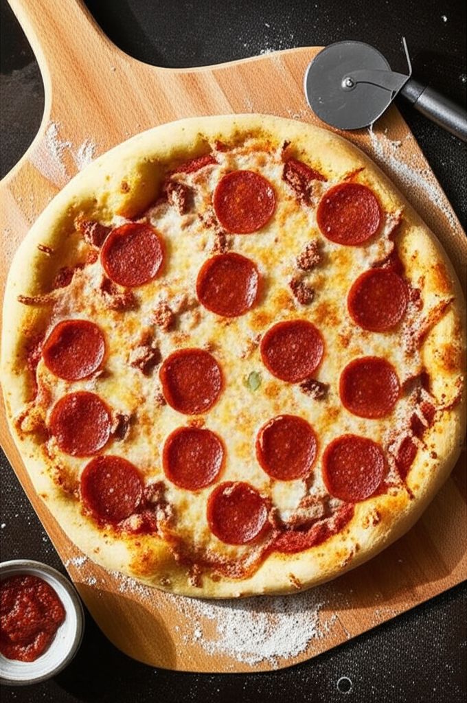 Garlic Lover's Pizza Crust for the Bread Machine
